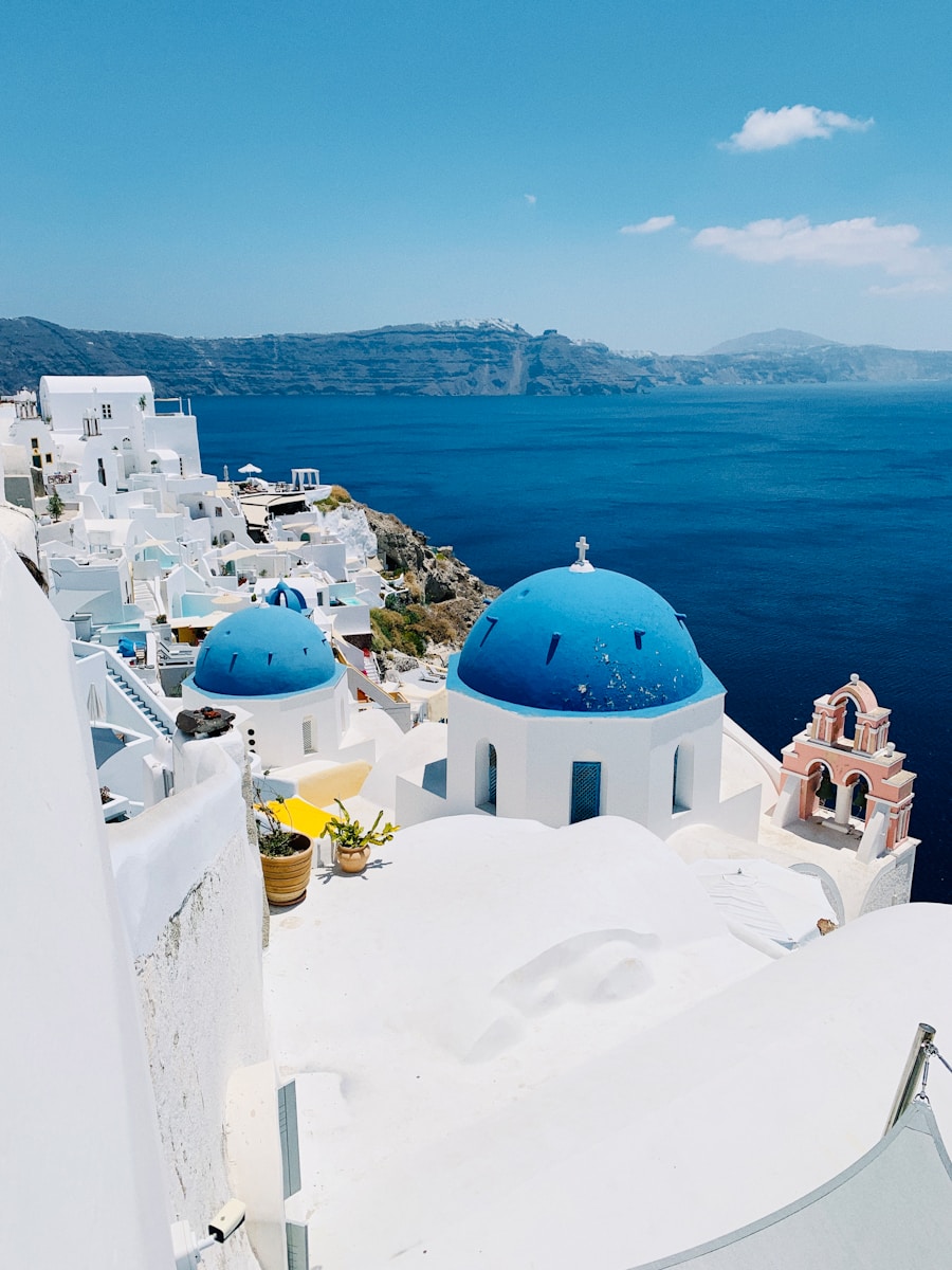 Romance et paysages à couper le souffle à Santorin, Grèce